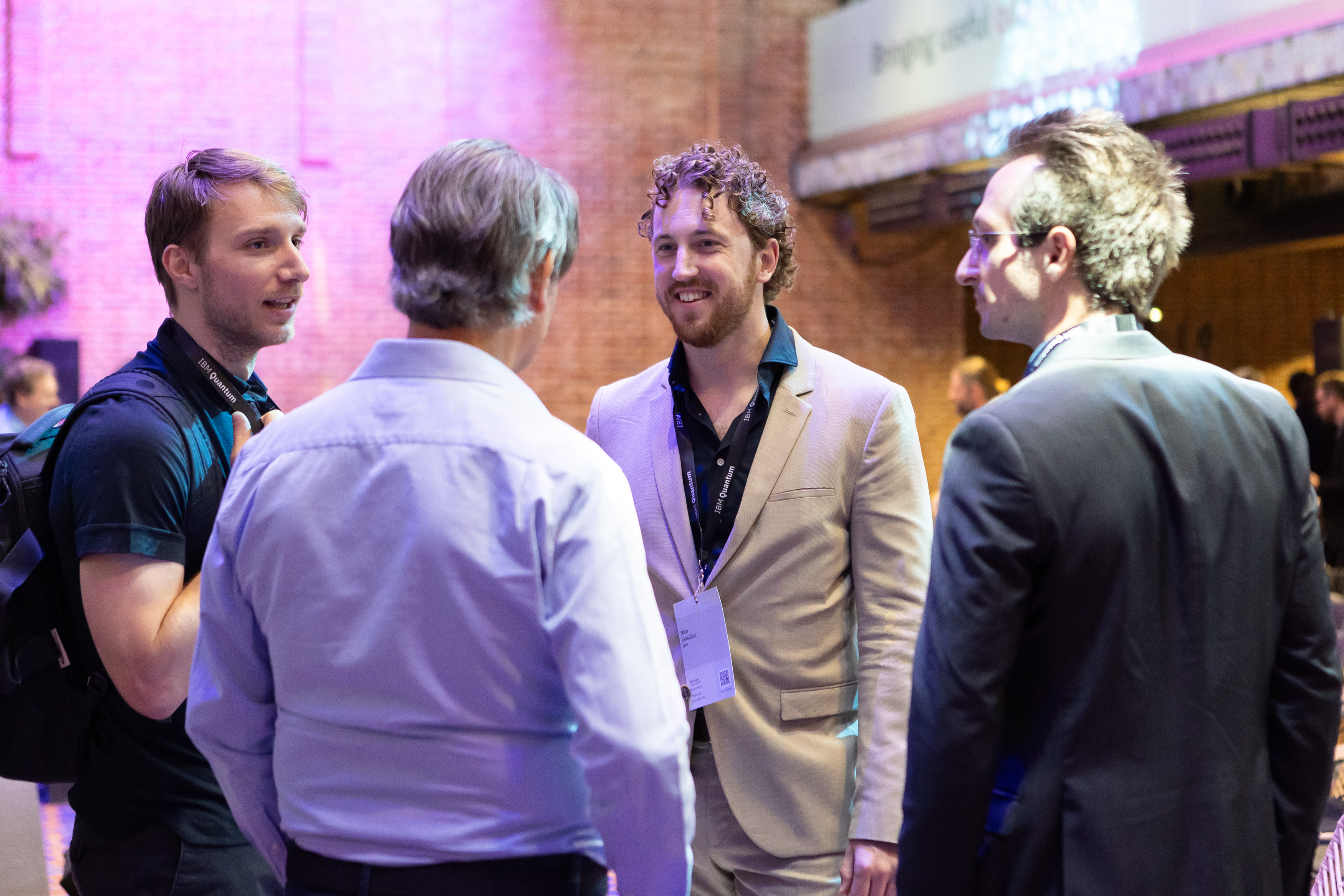 The Austrian gang: Speaking with University of Innsbruck and their spin-off, ParityQC. Photo credit: IBM.